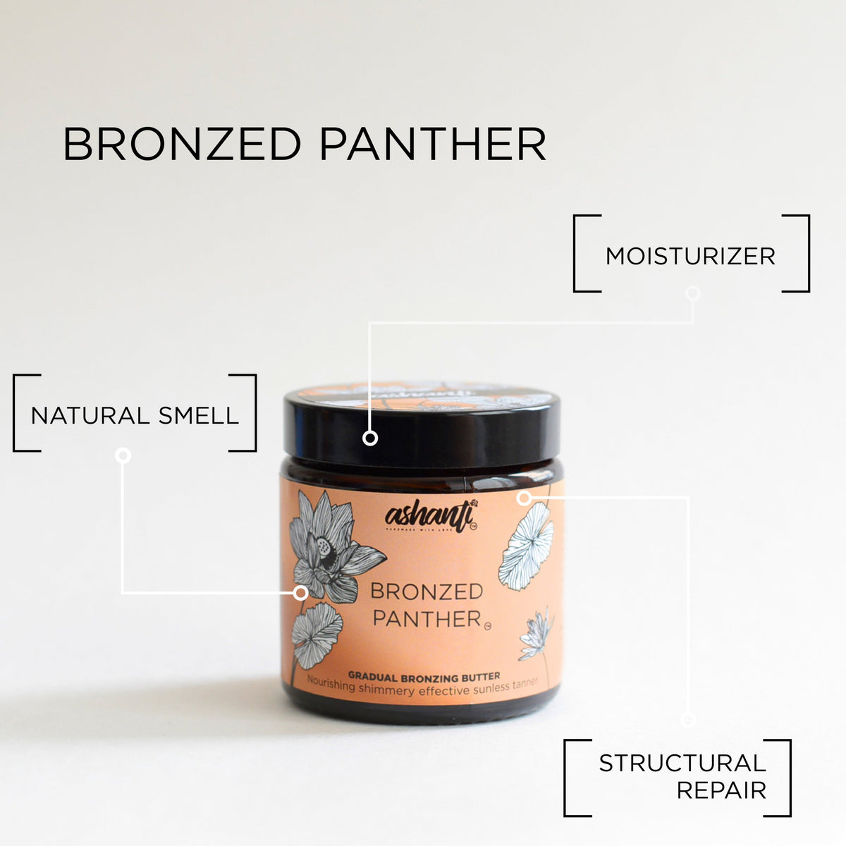 BRONZED PANTHER - MANTEIGA BRONZEADORA GRADUAL