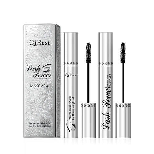 2pcs/set Black Mascara Beauty Makeup 4D Curling Lash Eyelash Extension