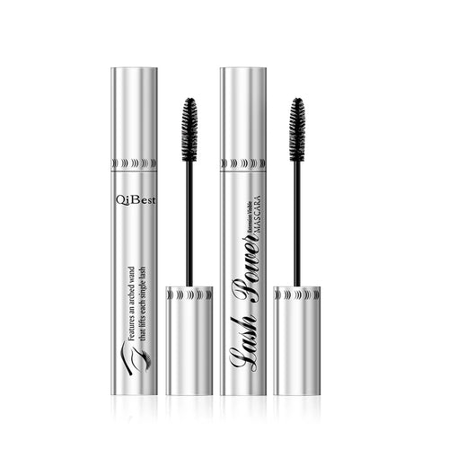 2pcs/set Black Mascara Beauty Makeup 4D Curling Lash Eyelash Extension