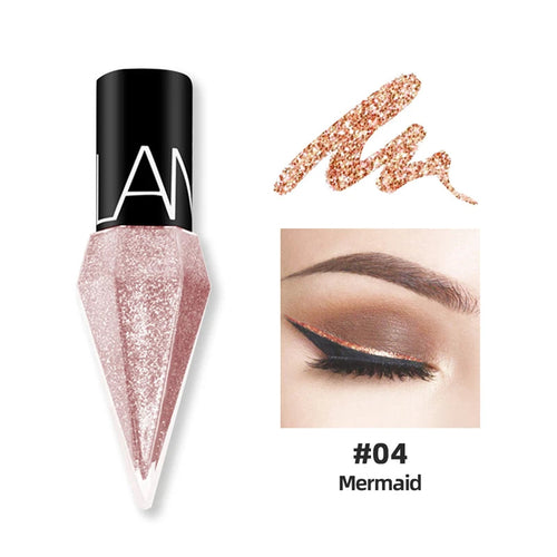 New Professional Shiny Eye Liners Cosmetics for Women Pigment Silver