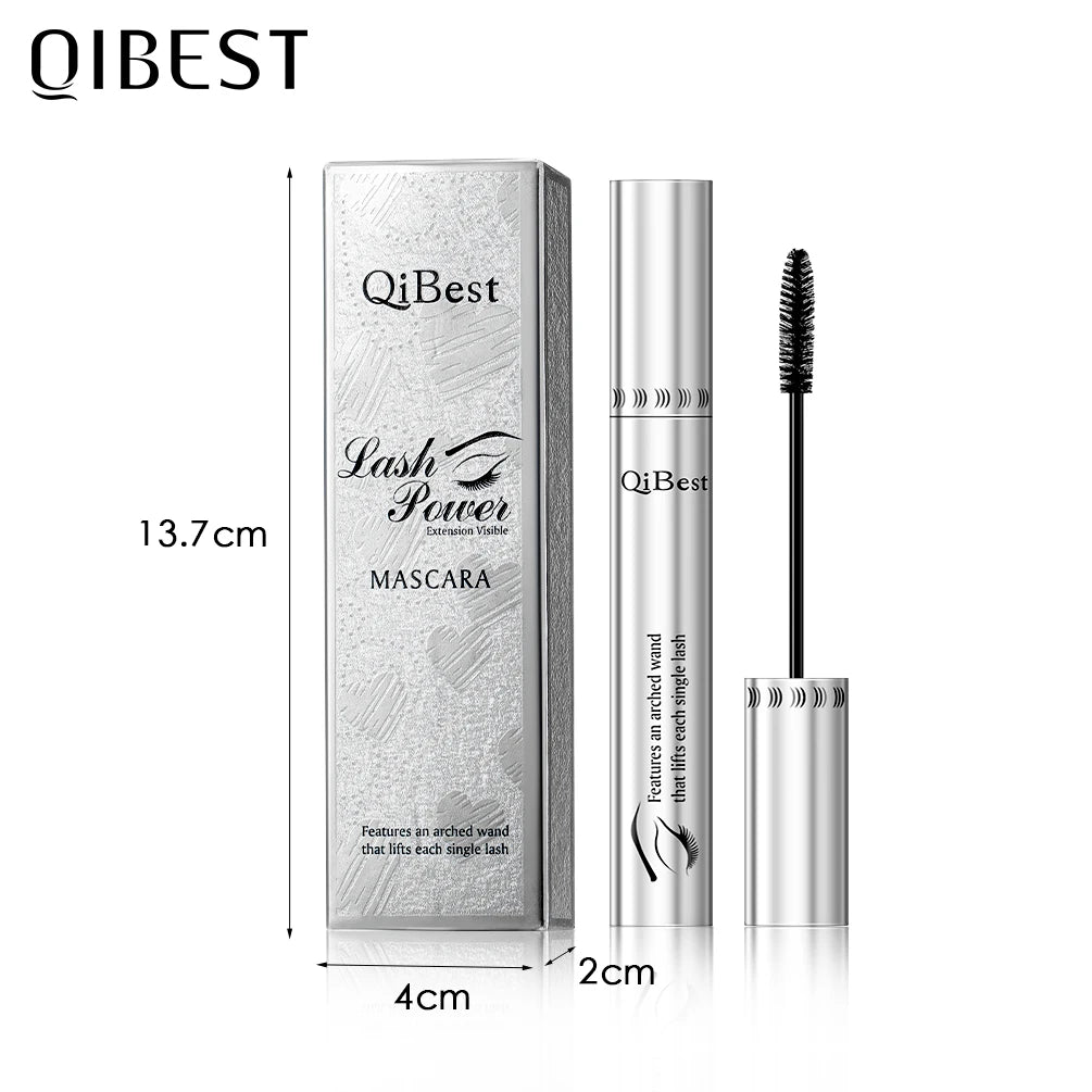 2pcs/set Black Mascara Beauty Makeup 4D Curling Lash Eyelash Extension