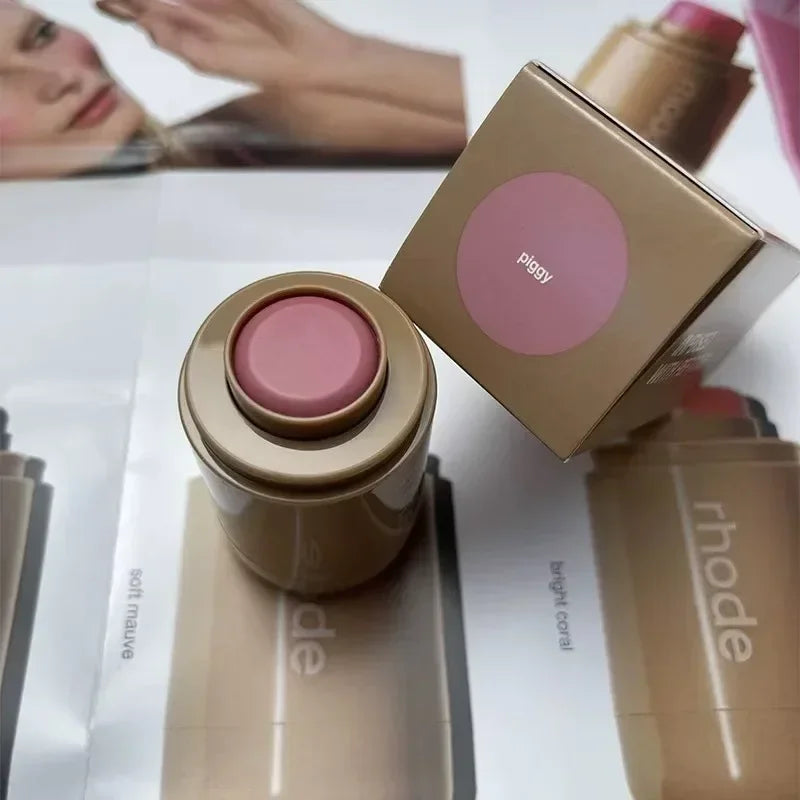 Rhod Pocket Blush LIP Stick Lip And Cheek Hydrating Stick Natural