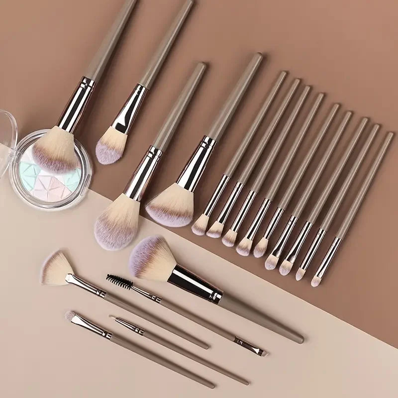 Professional 3-20PCS Makeup Brushes Set Soft Fluffy Foundation