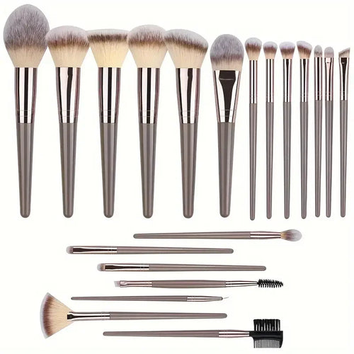Professional 3-20PCS Makeup Brushes Set Soft Fluffy Foundation
