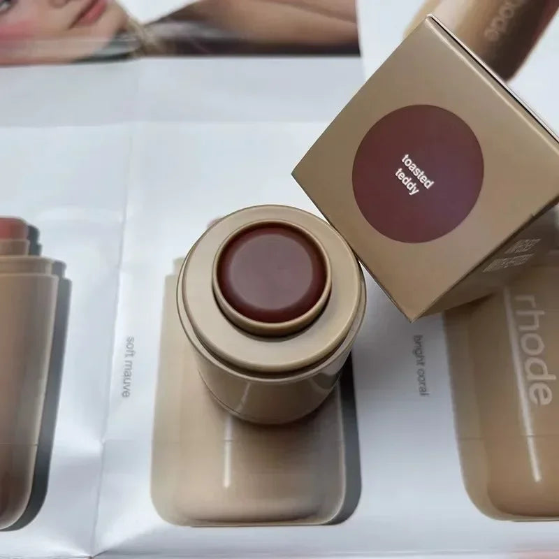 Rhod Pocket Blush LIP Stick Lip And Cheek Hydrating Stick Natural