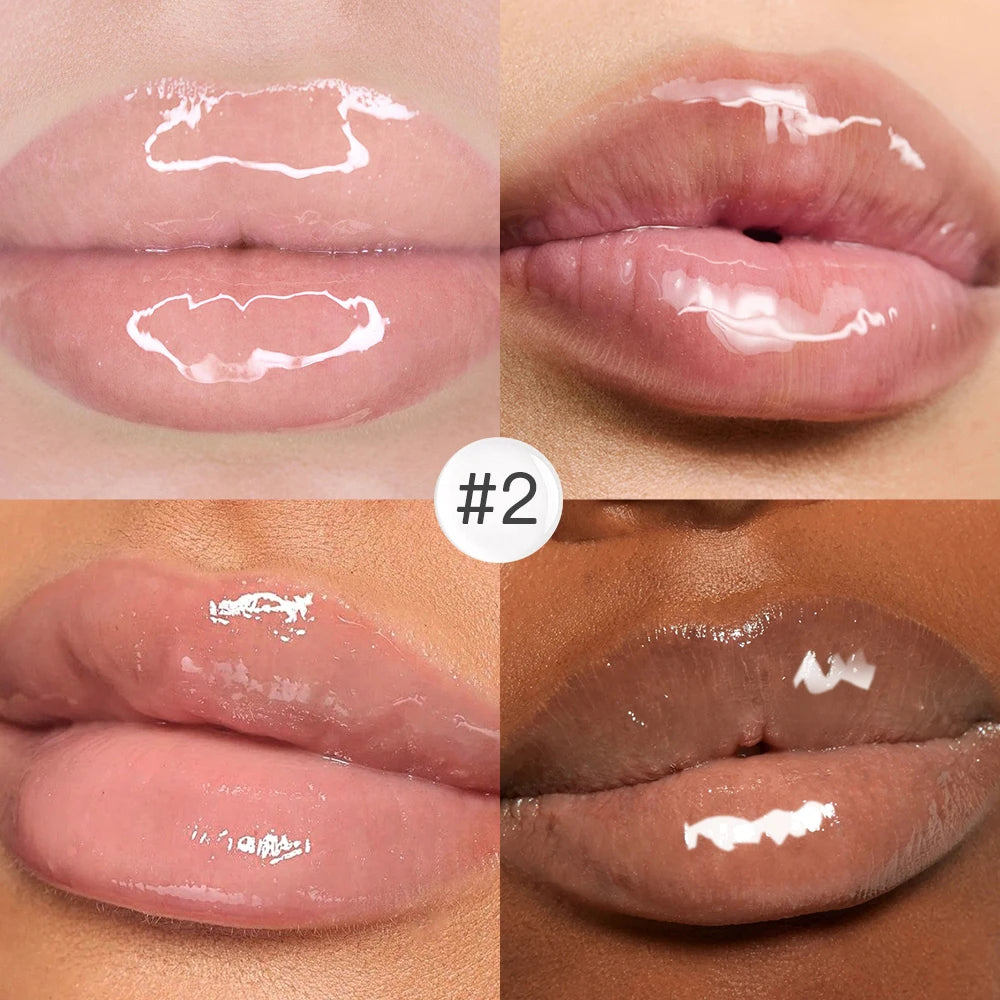 Lakerain Lip Plumper Moisturizing Lip Gloss Transparent Plump Lips