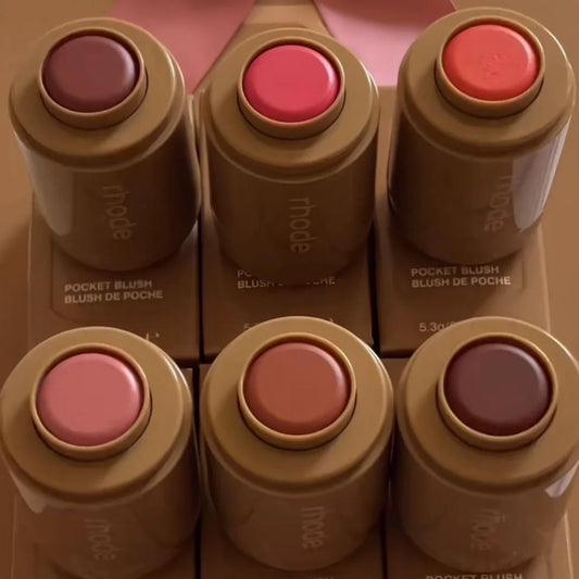 Rhod Pocket Blush LIP Stick Lip And Cheek Hydrating Stick Natural